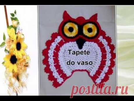 Tapete do vaso (Jogo de banheiro CORUJA)