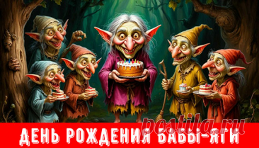 В глубине густого леса, где деревья шепчутся на ветру, а туман стелется по земле, собрались гоблины. Они собрались не просто так, а чтобы отпраздновать день рождения самой знаменитой среди них — Бабы-Яги.