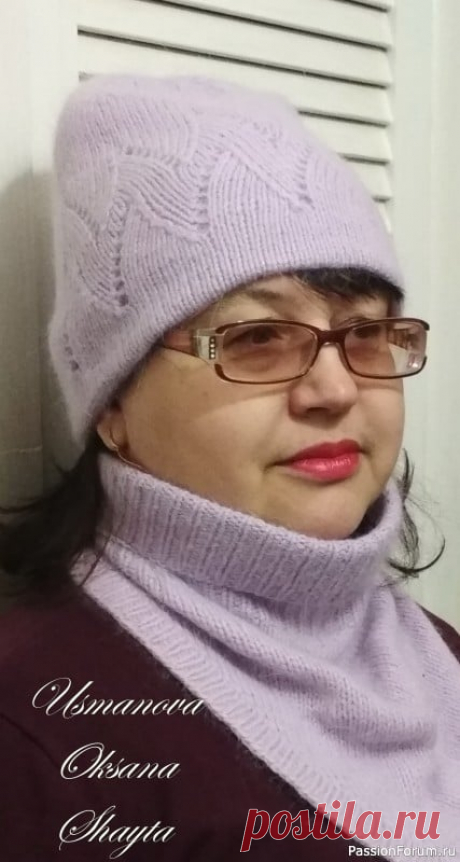 Комплект "Лавандовый" от Усмановой Оксаны (Shayta). | Вязание для женщин спицами. Схемы вязания спицами