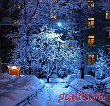 Зима в городе