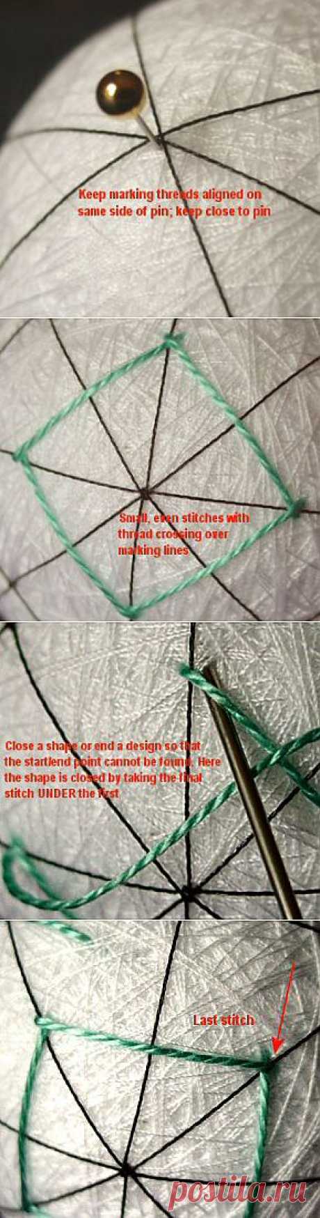 TemariKai Tool Kit - Basic Temari Stitch, and The Little Things