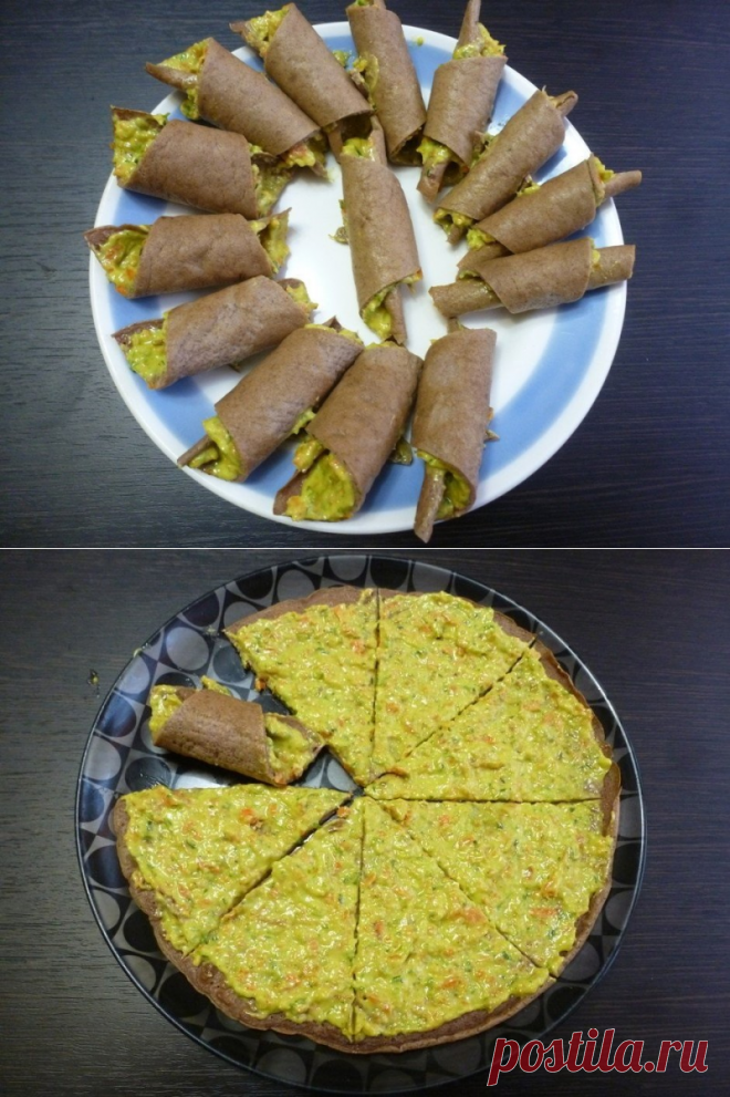 ​Закусочные рогалики из печени