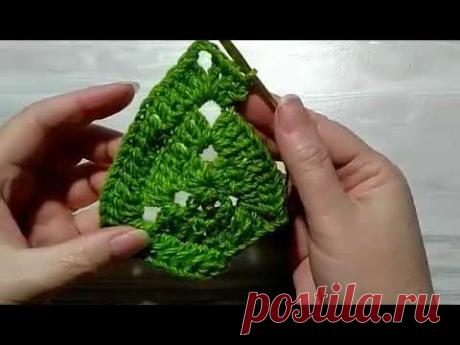 LEFT - How to Crochet a Christmas Tree for beginners - Как Связать Рождественскую Ёлку