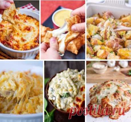 ТОП - 12 НЕВЕРОЯТНЫХ БЛЮД С СЫРОМ 

1. Сырные вонтоны 

Возьмите тесто для вонтонов (китайских пельменей) или слоеное тесто, нарежьте его в форме квадратов, положите внутрь несколько кубиков мягкого сыра и заверните, соединив вместе уголки теста. Разогрейте сковородку или кастрюлю и пожарьте получившиеся изделия в шипящем масле до образования золотистой корочки. Подавать их можно с медово-горчичным соусом. 
Показать рецепт полностью.....