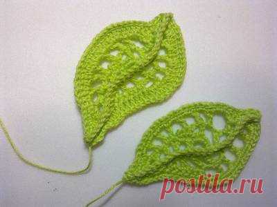 crochet beautiful lace leaves for fall | make handmade, crochet, craft