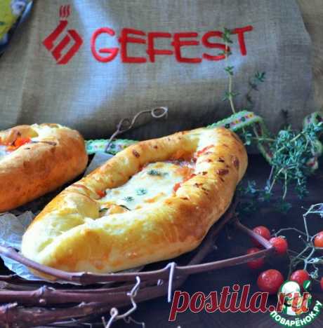 Пирожки-лодочки с овощами и сыром Кулинарный рецепт