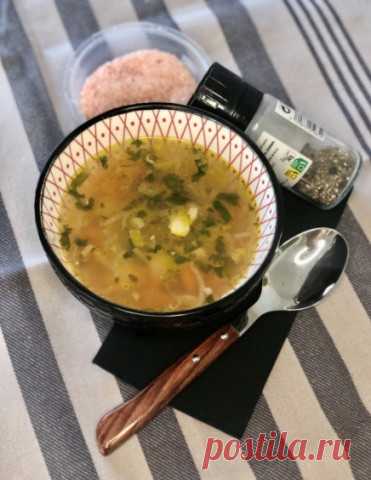 Куриный суп с перловкой