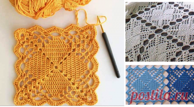 Buenísimo Motivo en Crochet con Patron - Ganchillo Hoy traemos un motivo, en crochet, hermoso y sencillo de elaborar. Nos gusta mucho porque esta fuera de lo comun. Con esa muestra puede hacer un hermosisimo mantel, colcha, cubrecama, o un paño de mesa… És una pieza que puede ser … Ler mais... →