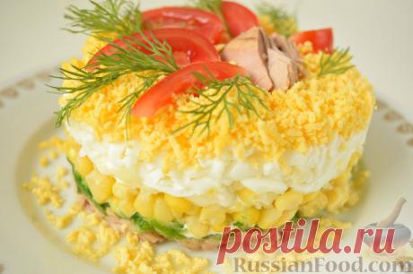 Рецепт: Салат с тунцом