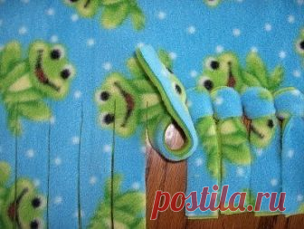 Двойное одеяло без шитья — Сделай сам, идеи для творчества - DIY Ideas