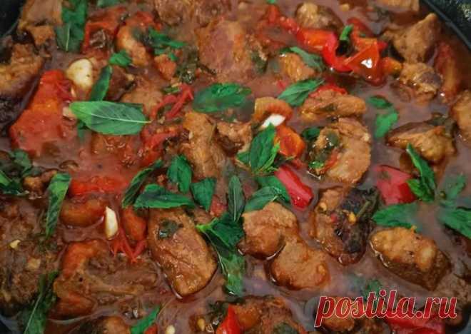 (39) Мясо, тушеное по-венгерски - пошаговый рецепт с фото. Автор рецепта Светлана 🐈 🌳 ✈️ . - Cookpad