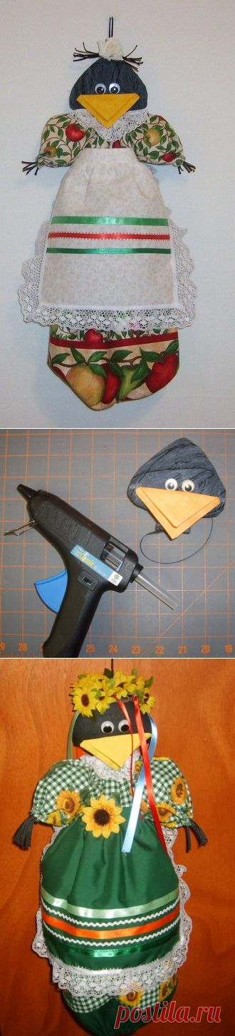 Сорока-ворона, или просто пакетница