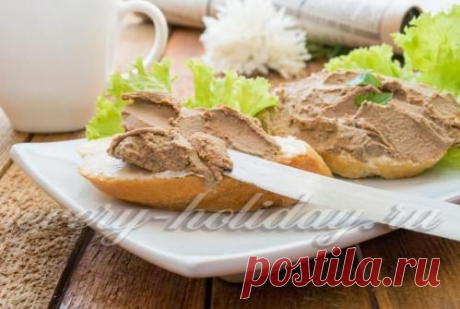 Печеночный паштет из куриной печени: рецепт