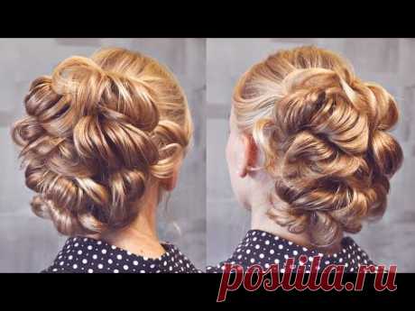 Hairstyle for medium hair - Причёска на резинках - "Пузырьки" - Hairstyles by REM