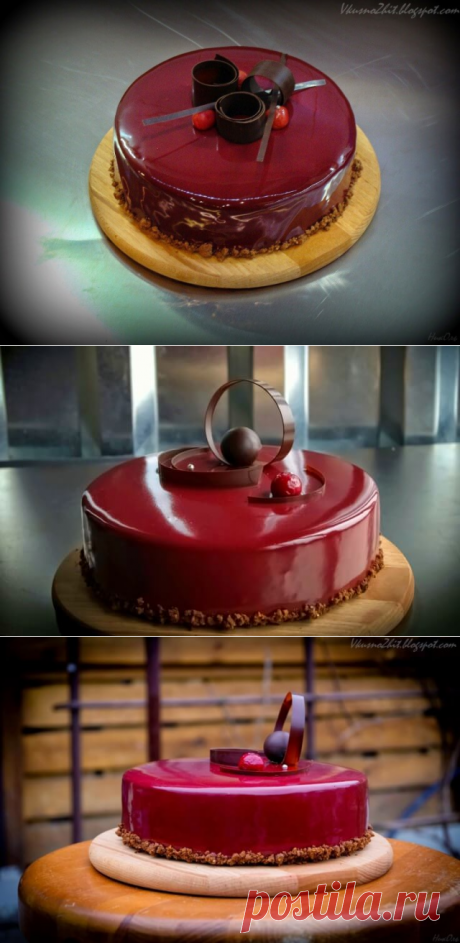 Торт &quot;Красное и черное&quot; — Бабушкины секреты