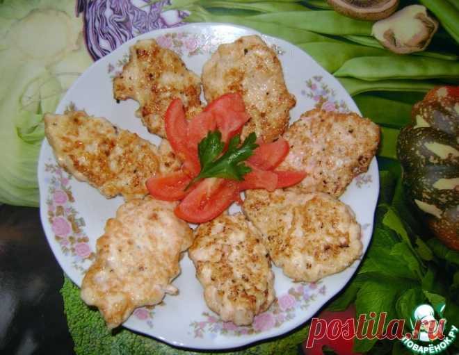Куриные оладьи с хреном – кулинарный рецепт