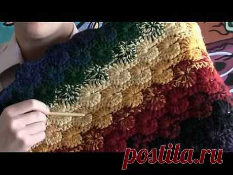 ▶ How To Crochet Catherine Wheel Stitch - Right Hand - YouTube