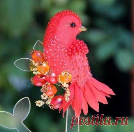 Чудесные броши-птицы