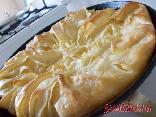 Вкусно и сытно! Слоеный сырный пирог сабурани — Фактор Вкуса