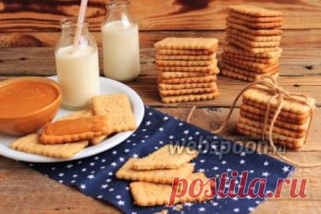 Печенье крекер с грецкими орехами рецепт с фото, как приготовить на Webspoon.ru