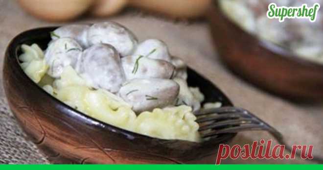 Куриные сердечки в сметане - Супер шеф