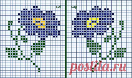 Bordado En Crochet, Imagenes Punto De Cruz, Flores Pequeñas, Manteles Punto De Cruz, Cenefas Punto De Cruz, Patrones De Punto, Diseños De Punto De Cruz, Flores Bordadas, Lindos Dibujos Fáciles
