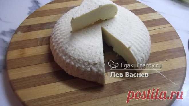 Сыр домашний "Нежный" - рецепт пошаговый с фото от Лиги Кулинаров. Рецепт домашнего сыра