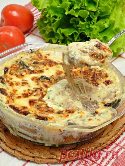 Грибная кассероль (или МЕгажульен) - Вкусная пауза — ЖЖ
