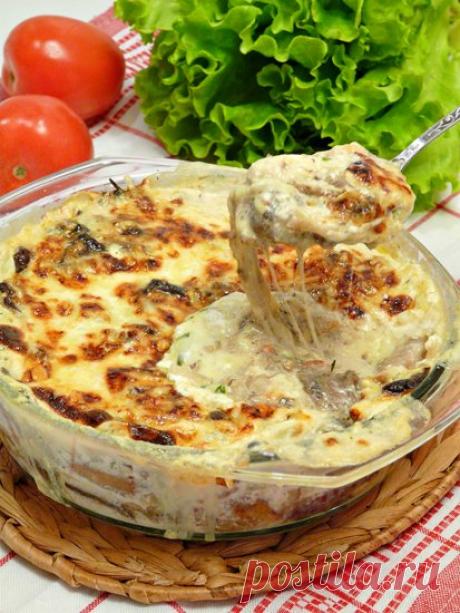 Грибная кассероль (или МЕгажульен) - Вкусная пауза — ЖЖ