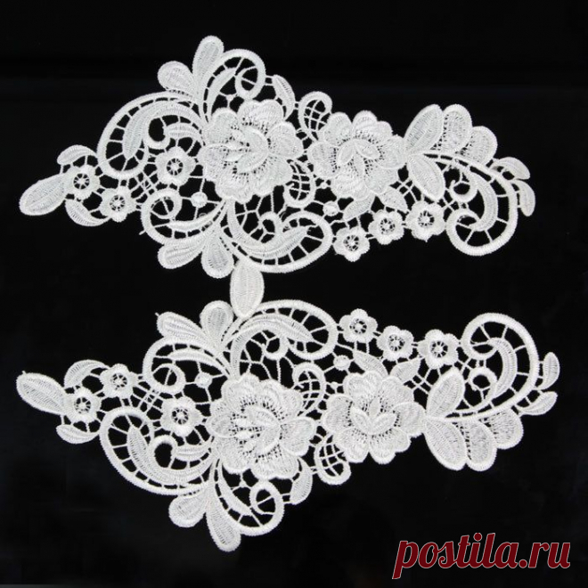 craft giraffe Picture - More Detailed Picture about 1 Pair Off white Polyester Lace Trim Lace Flowers Applique Trim Sewing Craft Picture in Lace from Jewelrylands | Aliexpress.com | Alibaba Group