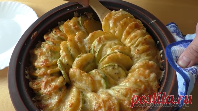 Готовлю так, как только появляются первые кабачки / Неожиданно и вкусно простой рецепт в духовке