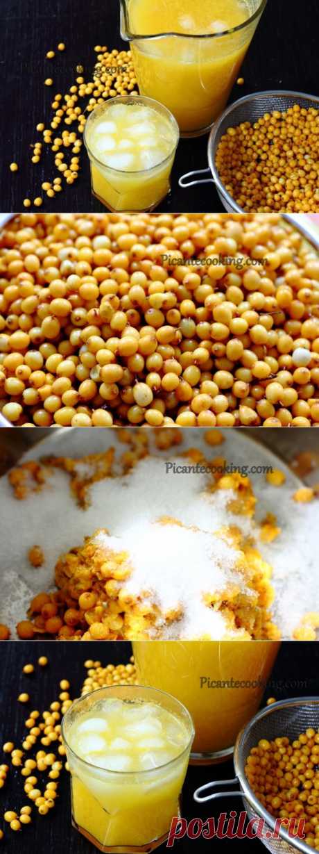 Облепиховый морс | Picantecooking
Рецепт морса из облепихи