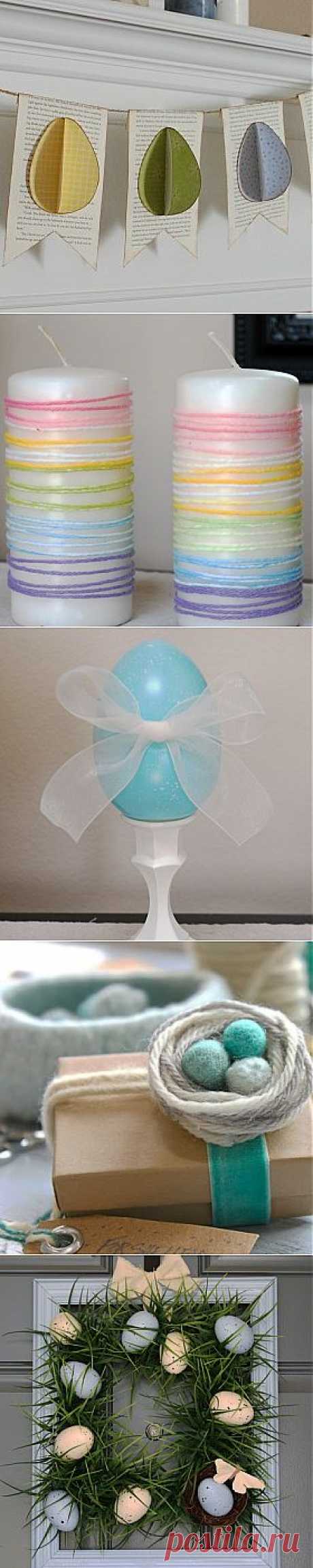 Подарочки и декор к Пасхе-2014 своими руками