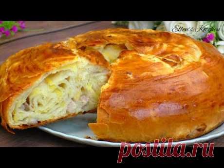 Нереально вкусный пирог! Все перемешали и в духовку! Просто и очень вкусно!