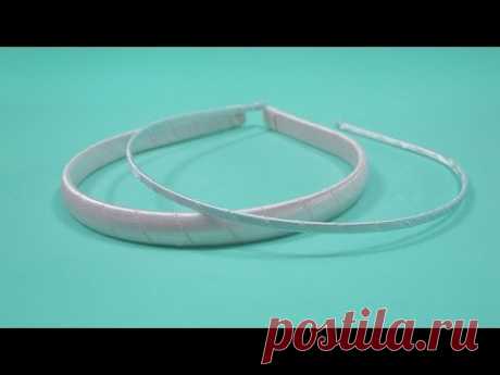 Como encapar tiara #2: tiara  simples
