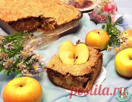 Яблочный пирог "Застенчивая Лейла" – кулинарный рецепт