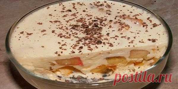 Сметанное желе с бананами. Очень вкусный десерт Подойдет к праздничному столу и просто что бы побаловать Ваших близких. 500 грамм сметаны, 100 грамм сахара, 25 грамм шоколада, 2 банана, пачка желатина. Берем сметану (она должна...