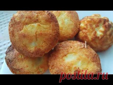 Полезная выпечка из кокосовой муки. Низкоуглеводные десерты. Готовится быстро. Ешь  худей.