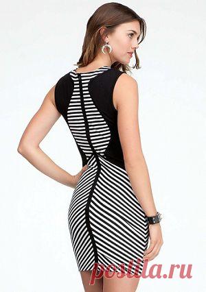 250 неправильно полосатых платьев (трафик)