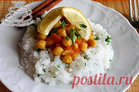 Нутовое карри с кокосовым молоком и рисом | Готовим красиво и вкусно