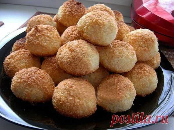 Рецепт - печенье " кокосовые язычки " &raquo; Женский журнал "Гармония".