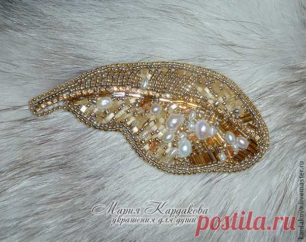 Мастер-класс по созданию броши 