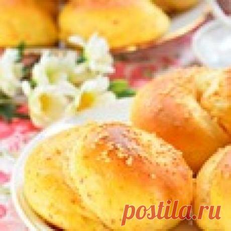 Булочки "Янтарные" Кулинарный рецепт