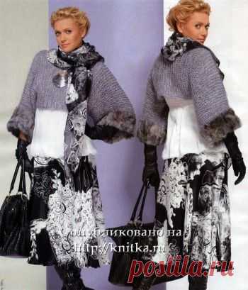 Серый пуловер, Вязание для женщин