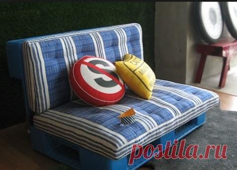 Мебель из поддонов для дома и дачи