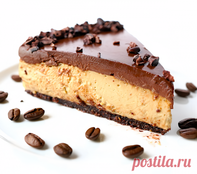 ☕Протеиновый Кофейный ПП Чизкейк Без выпечки, без сахара | Кето | ПП РЕЦЕПТЫ БЕЗ САХАРА | Дзен