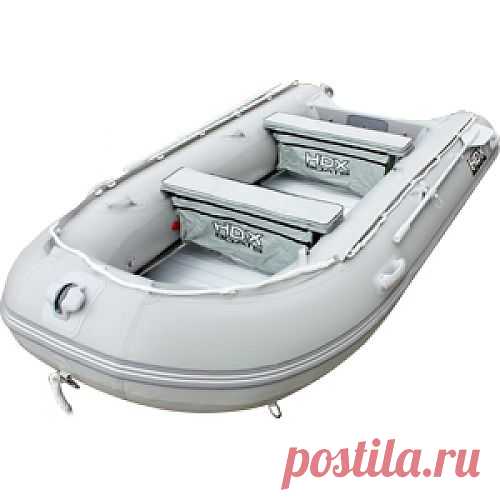 Лодка моторная надувная HDX Oxygen 390 AL, цвет серый, Интернет магазин PRIMA vasta