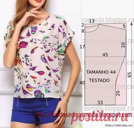 Блузы. Моделирование.