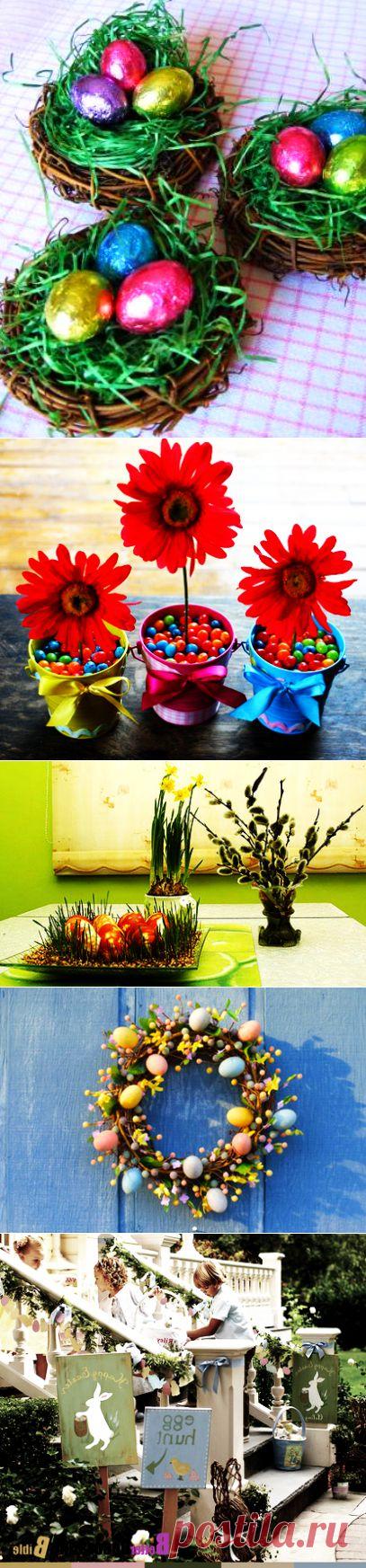 Как украсить дом к Пасхе. Пасхальные идеи для дома. | Красивые Вещи своими руками