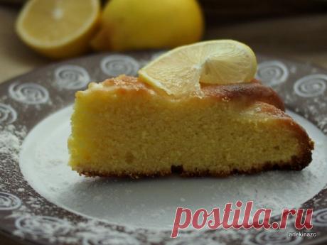 Лимонный пирог с оливковым маслом